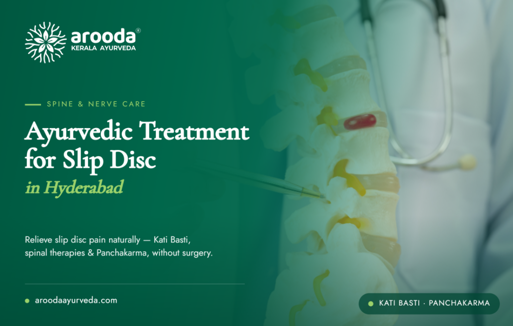 Ayurvedic Treatment for Slip Disc