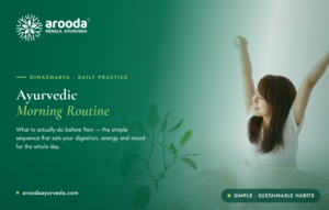 Ayurvedic Morning Routine